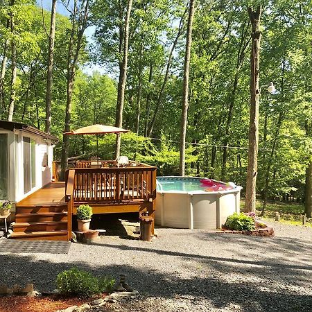Pocono Cabin With Private Pool At Shawnee Mtn 이스트스트로즈버그 외부 사진