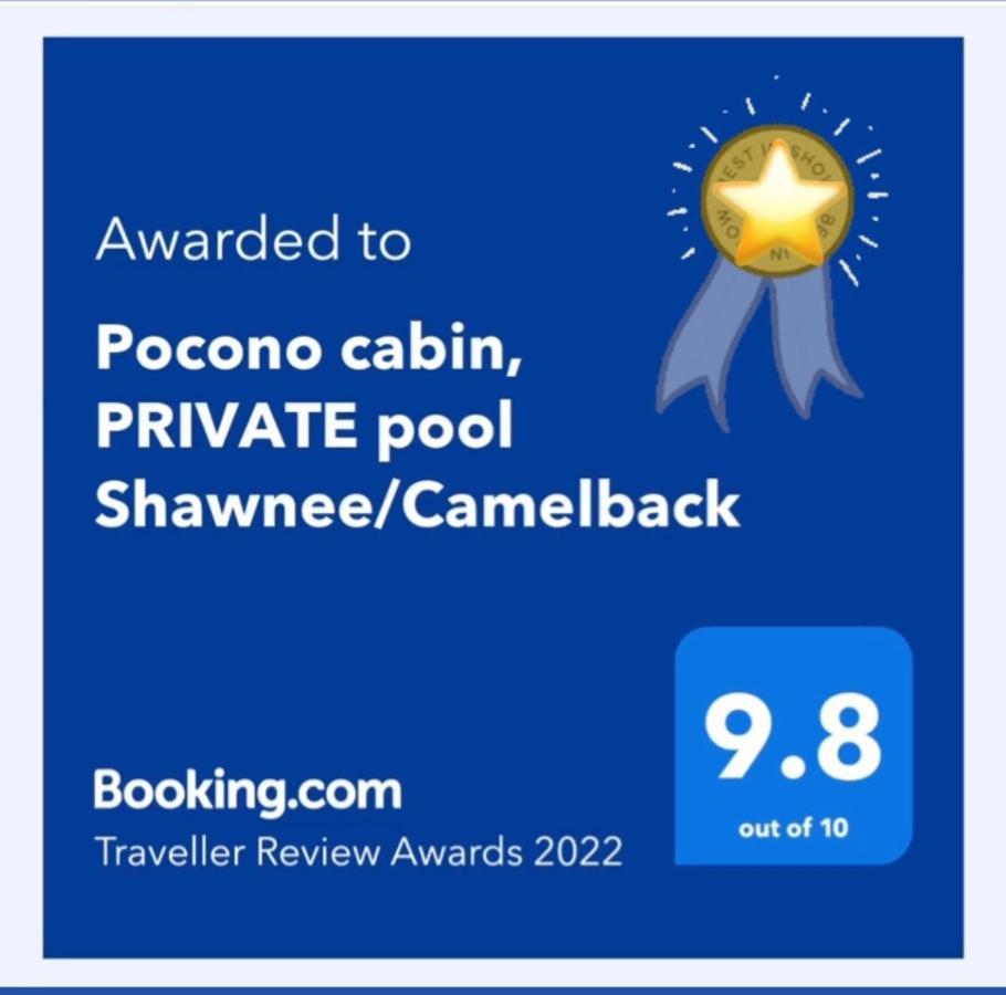 Pocono Cabin With Private Pool At Shawnee Mtn 이스트스트로즈버그 외부 사진