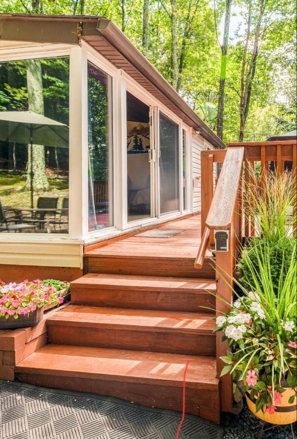 Pocono Cabin With Private Pool At Shawnee Mtn 이스트스트로즈버그 외부 사진